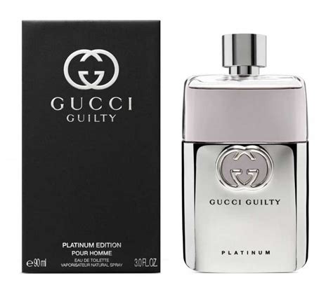 gucci guilty platinum 90ml|Gucci Guilty platinum for men.